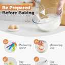 Kootek 700pcs Cake Decorating Kit, Baking Supplies with Springform Pans, Cake Turntable for Decorating, Piping Tips Set, Pastry Bags, and More Baking Tools