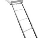 Extreme Max 3005.3434 Undermount Pontoon Ladder - 4-Step