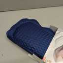 Bath Pillow RUVINCE Ergonomic Luxury Bathtub Pillow with Head,Neck, Shoulder and Back Support, 4D Bath Pillows for tub with 6 Powerful Suction Cups, Fits All Bathtub, Spa Tub, Hot Jacuzzi (Dark Blue)