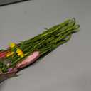 CISDUEO 6 Pcs Wildflowers Artificial Flowers Tulips and Fake Daisies Faux Wildflowers Spring Flowers Silk Floral Arrangement for Wedding Party Valentine Easter Home Decor Table Centerpieces Summer