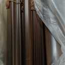 Cordless Room Darkening Mini Blind - 35 Inch Width, 64 Inch Length, 1" Slat Size - Mahogany - Cordless GII Deluxe Sundown Horizontal Windows Blinds for Interior by Achim Home Decor