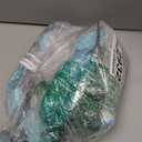 QingSong Full Face Snorkel Mask for Adults, Snorkeling Gear with Camera Mount, 180 Degree Panoramic View Snorkel Set Anti-Fog Anti-Leak
 (Small-Medium, Green)