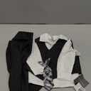 WESIDOM Baby Boy Clothes  Gentleman Outfit, Shirt+Bowtie+Beret+Suspender Pant Baby boy Suit Clothing Set (6-12 Months, Floral+Navy Blue)