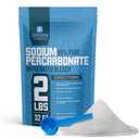 Sodium Percarbonate 2 lb – Chlorine-Free Laundry Booster, Eco-Friendly Stain & Odor Remover, Multipurpose Cleaner - Oxygenated Bleach Powder