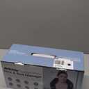 AMZPONY Cordless Neck Massager for Pain Relief Deep Tissue, Rechargeable Shiatsu Neck and Back Massager with Heat Kneading Shoulder Massage for Body Muscle Pain Relief,Gifts for Dad Mom Friends (Black)