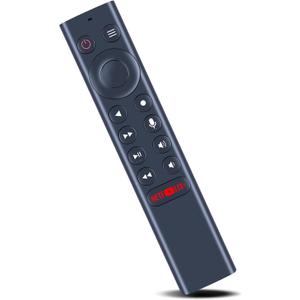 ZWP Voice Replacement Remote Control Compatible for NVIDIA Shield TV NVIDIA Shield TV Pro and 2015 2017 2019 All Models, with Backlit Buttons Motion-Activated Customizable Menu Buttons
