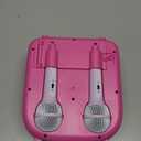 My Secret Portable Karaoke with 2 Microphones, Aux-in Jack, Karaoke Function, Pink,