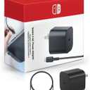 Switch 2 Charger 60W - 20V 3A OEM Style Replacement Fast Charging Power Adapter Accessories with 5FT USB C Cable for Switch OLED, Lite, Steam Deck
