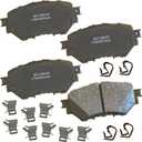 Bendix Premium SBC1759 Ceramic Front Brake Pads for Mazda 3 2018-2014, 3 Sport 2017-2014