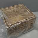 Large Wicker Basket Set of 4 Woven Baskets for Shelves Gift Baskets Empty Wicker Storage Organizing with Built-in Handles 2-Pack Nesting Woven Basket 11.8*11.8*7.1INCH