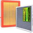 COCOAUTO Engine & Cabin Air Filter Kit for Chevrolet Chevy Equinox (2018-2025 2026), GMC Terrain (2018-2026), Fits 1.5L 2.0L 1.6L, NOT FOR EV, Replace OE 23279657 | 13508023