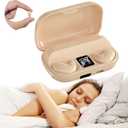 Nude Sleep Hidden Headphones Wireless Invisible Earbuds for Sleeping Sleep Tiny Earbuds for Side Sleepers Headphone to Sleep in Tiny Smallest Invisible Earbuds Earphones for Sleeping (Skin)