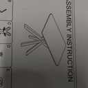 GOLDFAN Square Marble Side Table Set of 2, Modern End Table with Faux Marble Top and Black Metal Legs, Sofa Side Table for Living Room Bedroom, 20" D x 20" W x 22" H