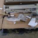 VASAGLE LIRY Collection - Shoe Cabinet, 3-Tier Storage Organizer, Shoe Shelf, Farmhouse Freestanding Cabinet, Height-Adjustable Shelf, 13.8 x 47.2 x 27.6 Inches, Rustic White ULBC039W01