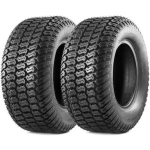MaxAuto 2 Pcs 20x8-10 Turf Saver Tire, 20x8.00x10 Lawn& Garden Tire - LRB/4ply Tubeless