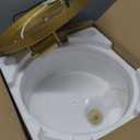 Flush Mount Ceiling Light Fixtures, 2-Light Gold Ceiling Mount for Farmhouse with Seeded Glass Lampshade, Industrial Flush Mount Light Fixture Farmhouse for Hallway, Kitchen, Entryway and Foyer