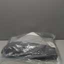 OIAHOMY Large Blanket Basket For Living Room, Rectangle Woven Baskets for Storage, Nursery Toy Storage With Handle-22x17x12-Gradient Dark Grey