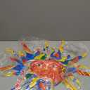 VEWOGARDEN Metal Sun Wall Decor 30" Large Outdoor Metal Wall Art Colorful Outdoor Sun Wall Art for Patio Home Garden (30" Dia(Colored))