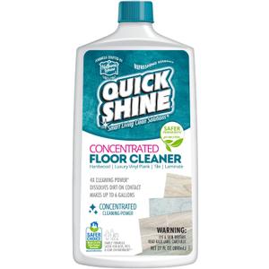 Quick Shine Multi Surface Concentrated Floor Cleaner 27oz Use on Hardwood, Laminate, Luxury Vinyl Plank LVT, Tile & Stone Dirt Dissolving & Powerful Cleaning Makes 27 Gallons