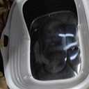 Arm & Hammer Rimmed Cat Litter Box with High Sides and Microban, Made in USA