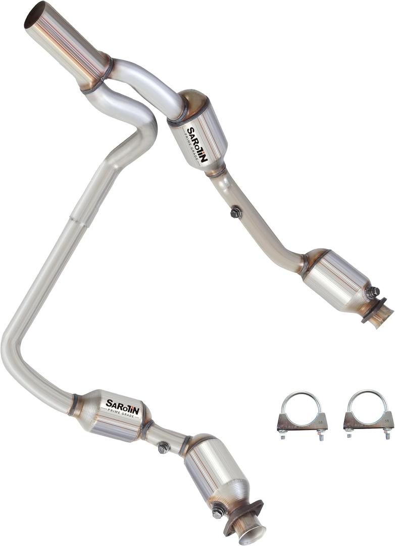 Prime Grade Catalytic Converter Compatible with Jeep Wrangler JK 3.8L 2007 2008 2009 (High Precious Metal Content)