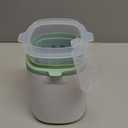 Momcozy Bottle Warmer, Fast Bottle Warmers for All Bottles with Timer, Accurate Temperature Control and Automatic Shut-Off, Multifunctional Bottle Warmer for Breastmilk (Green+White)