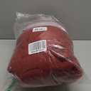 Christmas tree skirt,red, yarn knitted, holiday, (55 inches ) oversized