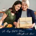 GEEMBI Birthday Gifts for Mom from Daughter or Son - Blue Mama Wearable Blanket Hoodie 47x72 in - Birthday Gifts for Women, Gift for Mother in Law, Mama Gift Ideas, Blanket for Mom (Blue - Bear Family)