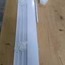 DEZ FURNISHINGS 2" Cordless Flat Slat Venetian Blind, 20" W x 48" H, White