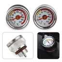 Motorcycle Oil Temperature Gauge,M20x1.5 Oil Temp Temperature Gauge Filler Caps for Motorcycle 0-200 Gauge Engine Valves Caps