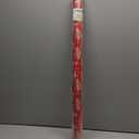 Aimyoo Red Merry Christmas Wrapping Paper Jumbo Roll, Candy Canes Rocking Horse Holly Santa Design, Xmas Gift Wrap Paper 30 in x 72 ft