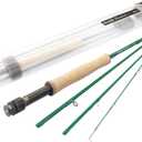 Aventik Fly Fishing Riverbend Series Fly Rod IM8 Graphite Blank  Rods,  Lightweight Fly Fishing Rod Medium Fast Action (9'0'' LW5)