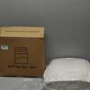 Beige Full Comforter Set - 3 Pieces Seersucker Lightweight Bedding Comforter Sets (1 Soft Fluffy Comforter & 2 Pillowcases) - All Seasons Cozy Farmhouse Bed Sets for Women Men