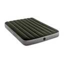 Intex 64778E Dura-Beam Standard Prestige Air Mattress: Fiber-Tech – Full Size – Hand-Held Battery Pump – 10in Bed Height – 600lb Weight Capacity