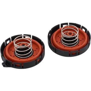 NewYall Pack of 2 Crankcase Vent Valve PCV Pressure Regulating Valve Cover for BMW 545i 2004-2005, 550i 2006-2010, 645Ci 2004-2005, 650i 2006-2010, 745i 2002-2005, 750i 2006-2008, X5 2004-2010