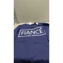 Fiance Est. 2026 Sweatshirt, Large, Navy Blue