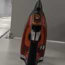 Rowenta Iron Steamer for Clothes, Stainless Steel Soleplate Steam Iron, Microsteam Holes, 1700 Watts, Lightweight, Auto-off, Black, DW2360