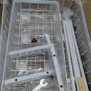 REALINN Under Sink Organizer, Height Adjustable Under Sink Organizers and Storage, 2 Tier Pull Out Drawer Cabinet Storage for Kitchen Bathroom, 1 Pack, White