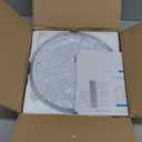 36W LED Music Ceiling Light with Bluetooth Speaker, RGB LED Flush Mount Smartphone APP Control Remote Color Changing Ceiling Lamp, Waterproof Light Fixture for Kids Room Bedroom