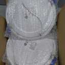 Meconard 4 Pack 8 Inch 5CCT LED Recessed Ceiling Light with Junction Box, 2700K/3000K/3500K/4000K/5000K Selectable Ultra-Thin Lighting, Dimmable 18W=125W, 1500LM, IC Rated Can-Killer Downlights, ETL