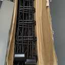 VIPEK R2C Medium Heavy Duty Clothes Rack Rolling Garment Rack with Cover Adjustable Clothing Rack for Hanging Clothes Portable Closets with Double Rods, Black Rack with Black Upgraded Polyester Cover