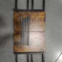 Step Stool, NomNest Height-Adjustable Wooden Step Ladder Metal Foot Stool Small Kitchen Stool Helper for Toddler Adults, Ladder Chair for Home Bedside Bathroom Sink Potty-Black