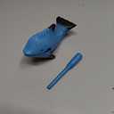 Wooden Instrument - Percussion Musical Tone Block Craft (4" Dolphins Whistle Guiro)