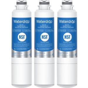 Waterdrop DA29-00020B Refrigerator Water Filter, Replacement for Samsung HAF-CIN/EXP, DA29-00020A/B, DA29-00020B-1, RF263BEAESR, RF28HMEDBSR, RF263TEAESG, RF4287HARS, 3 Filters 