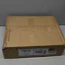 Snughome Dog Gate Indoor, 16" High Freestanding Dog Door Gates with Support Feet, Expands Up to 48 Wide Foldable Pet Gates for Doorways Hallways, 4 Panel Folding Pet Door Pet Fence for Puppy, White