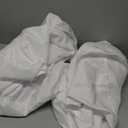 sancua 2 Pack White Tablecloth 60 x 102 Inch, Rectangle 6 Feet Table Cloth - Stain and Wrinkle Resistant Washable Polyester Table Cover for Dining Tables, Buffet Parties and Camping