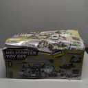 JOYIN 10-in-1 Military Helicopter Toys Set with Light, Sound, Trucks, Boat, Bike, Army Men, Weapons - Christmas Birthday Party Gifts for Kids