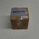 Disoza Ceramic Raised Cat Bowls for Indoor Cats 5.8 Inch White Cute Elevated Cat Food Bowls 15° Tilted Whisker Friendly Cat Water Bowl Dishwasher Safe Puppy Feeding Set Supplies Cat Dog Accessories