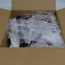 Low Profile Ceiling Fans with Lights,27.2 Black Modern Dimmable Flower Shape Ceiling Light Fan with Remote Control/app Control,Timing 6 Gear Speeds Fan Ceiling Lamp.