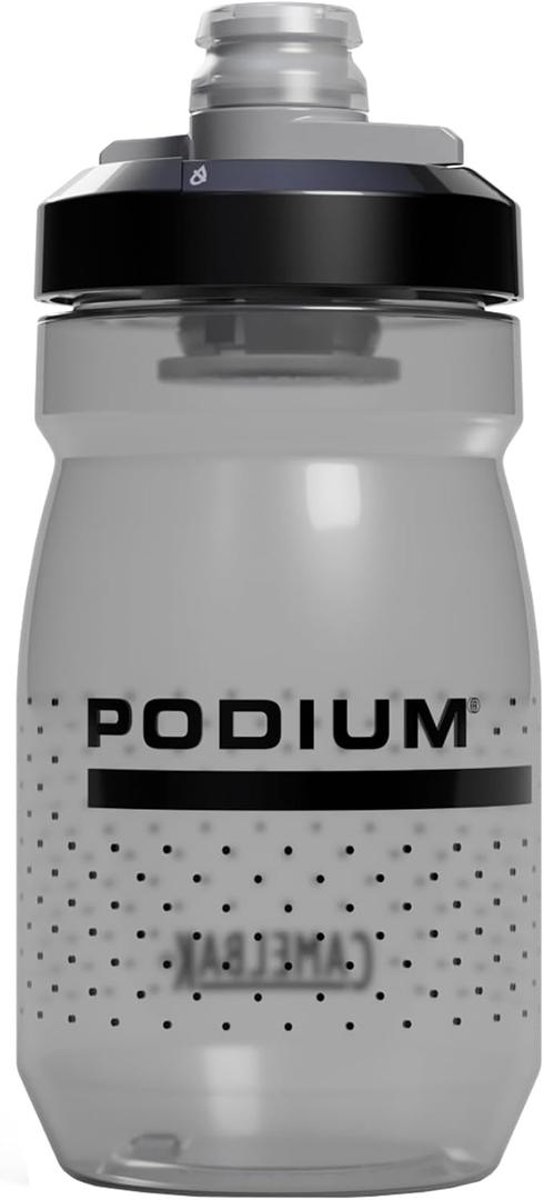 CamelBak Podium Bike Squeeze Water Bottle Smoke, 15oz